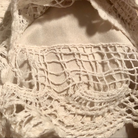 SOLD - Tiered Crochet Lace Shorts with Scallop Hem - Picture 8 of 8